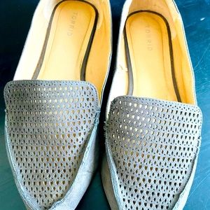 Torrid Brown Cutout Flats 12w